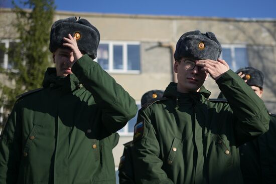 Russia Defence Conscripts