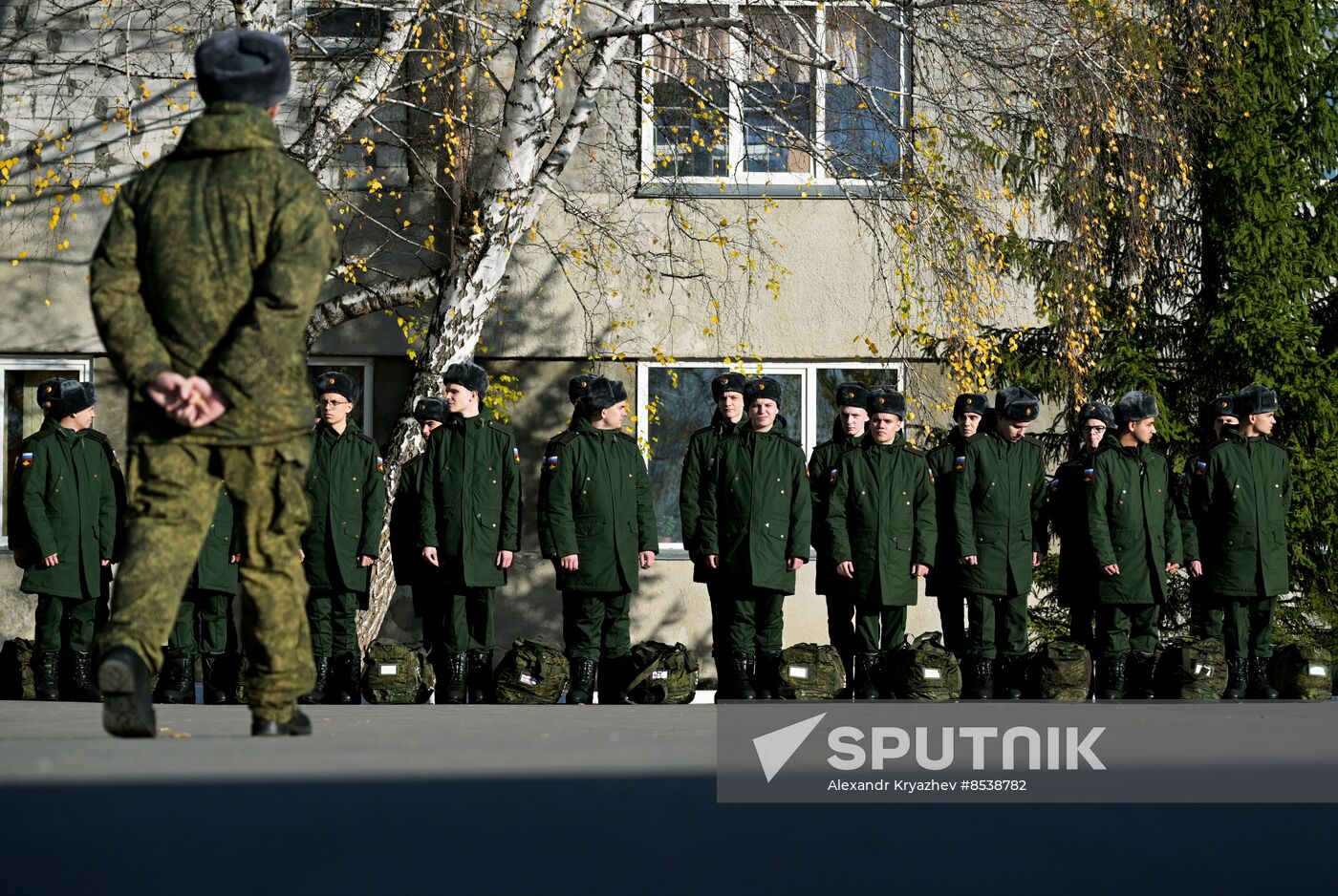 Russia Defence Conscripts