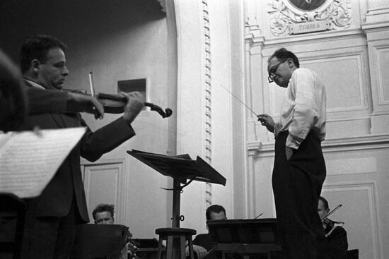 Soviet orchestra conductor Alexander Malik-Pashayev