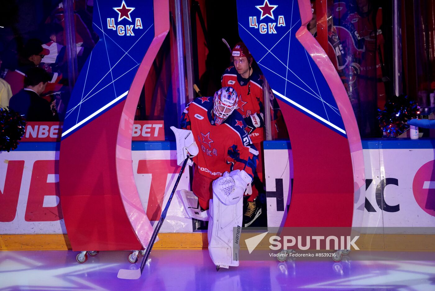 Russia Ice Hockey Kontinental League CSKA - Lokomotiv