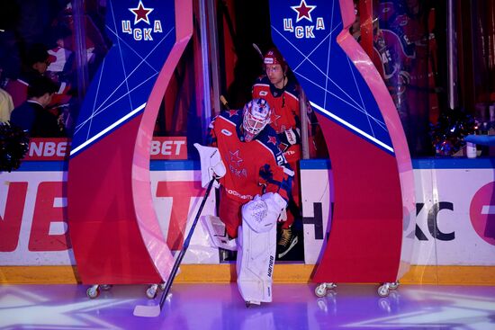 Russia Ice Hockey Kontinental League CSKA - Lokomotiv