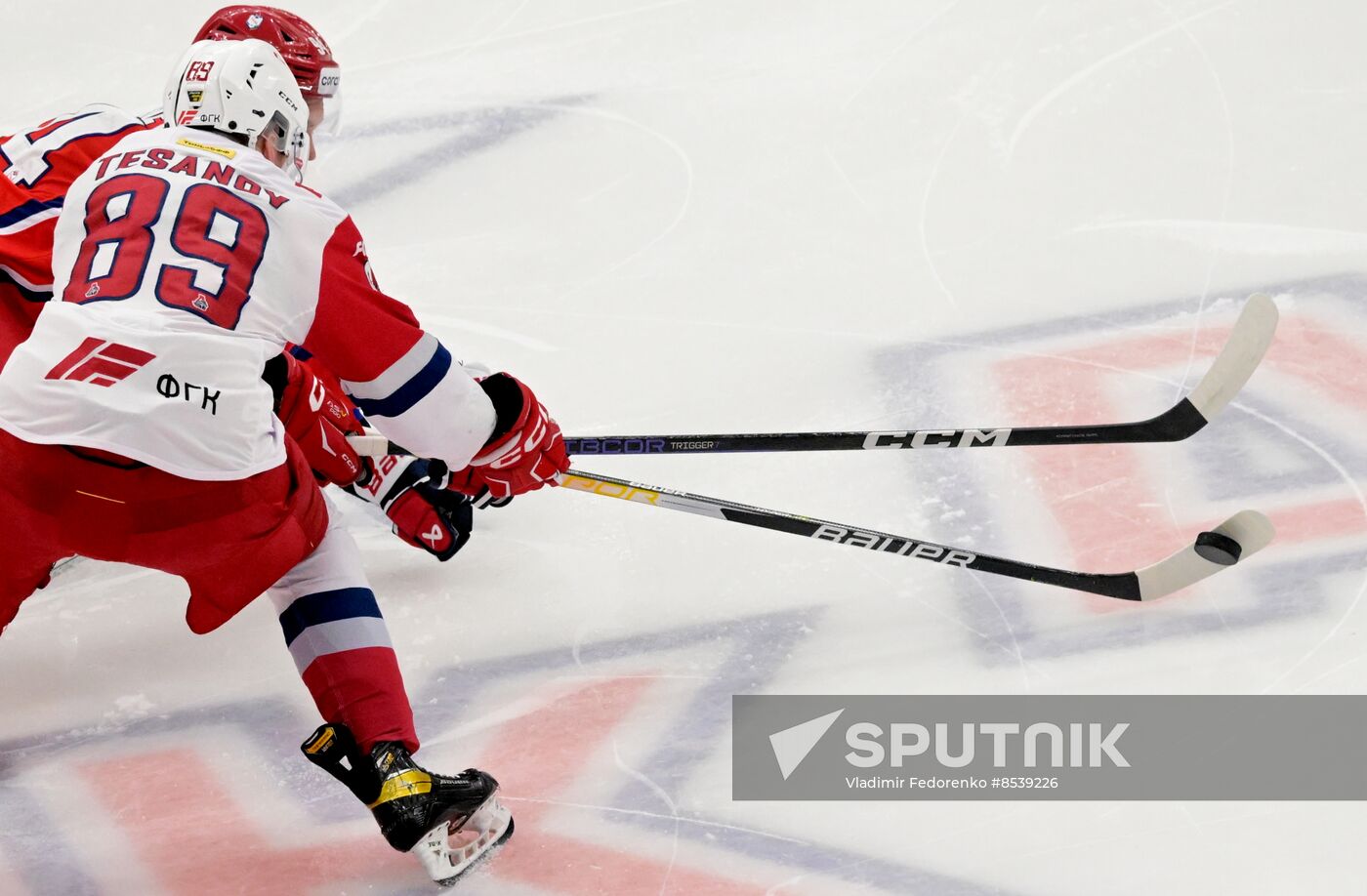 Russia Ice Hockey Kontinental League CSKA - Lokomotiv