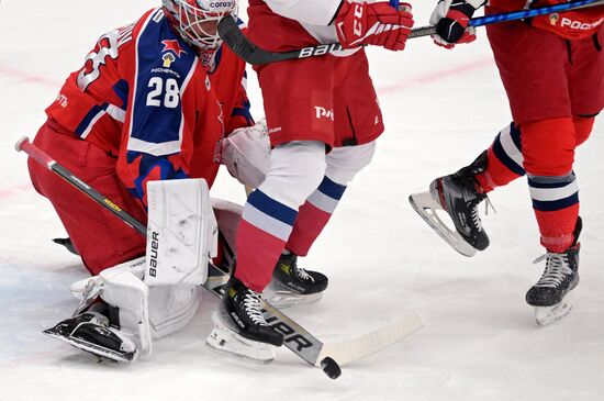 Russia Ice Hockey Kontinental League CSKA - Lokomotiv