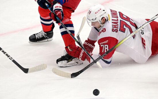 Russia Ice Hockey Kontinental League CSKA - Lokomotiv