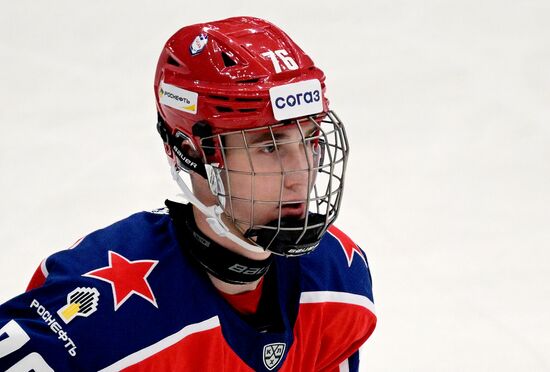 Russia Ice Hockey Kontinental League CSKA - Lokomotiv