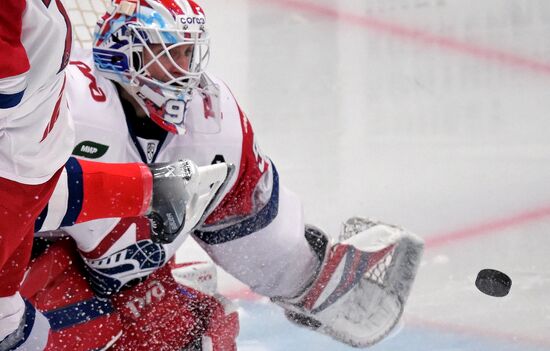 Russia Ice Hockey Kontinental League CSKA - Lokomotiv