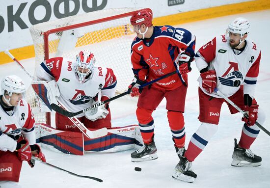 Russia Ice Hockey Kontinental League CSKA - Lokomotiv