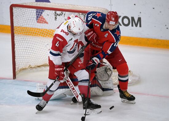 Russia Ice Hockey Kontinental League CSKA - Lokomotiv