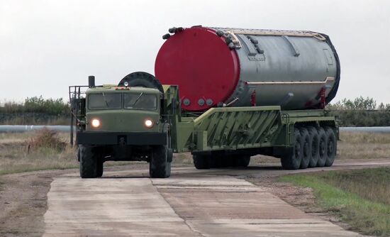 Russia Defence Avangard Hypersonic Missile System