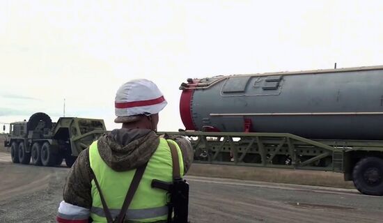 Russia Defence Avangard Hypersonic Missile System