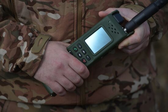 Russia Ukraine Military Operation Signal Unit
