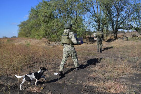 Russia Ukraine Military Operation Courier Service
