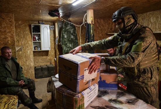 Russia Ukraine Military Operation Courier Service