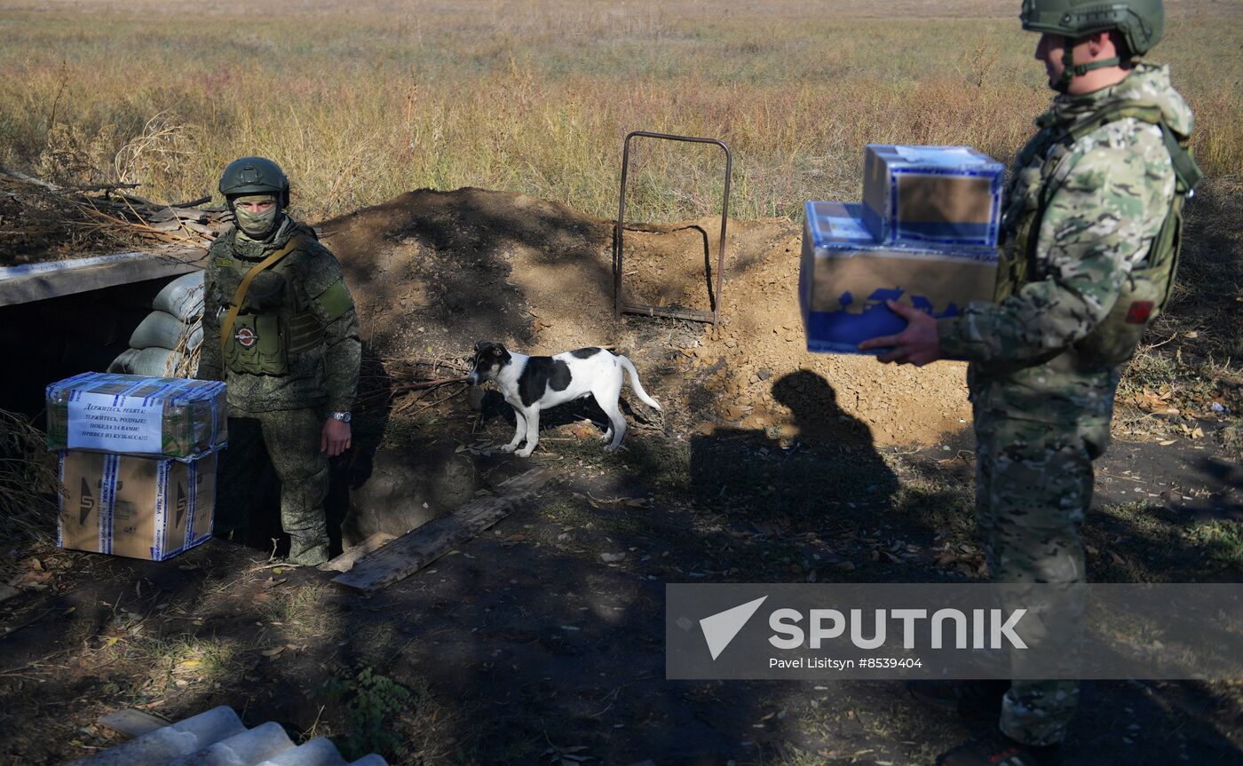 Russia Ukraine Military Operation Courier Service