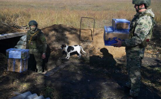 Russia Ukraine Military Operation Courier Service