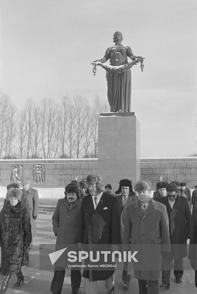 Delegation from the Kingdom of Tonga visits the Soviet Union