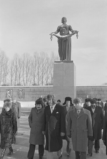 Delegation from the Kingdom of Tonga visits the Soviet Union