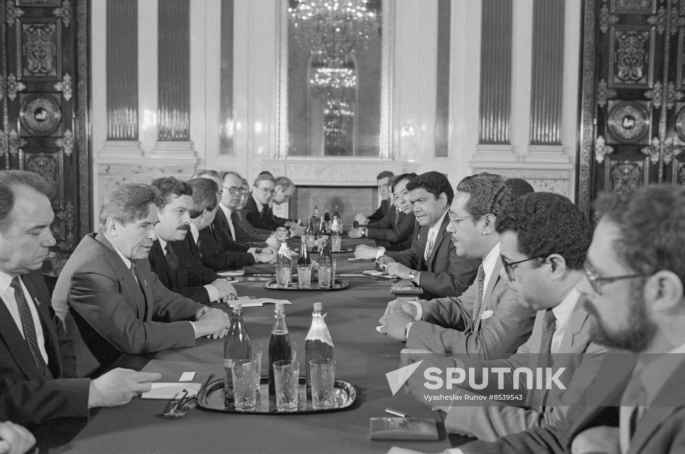 Delegation from the Kingdom of Tonga visits the Soviet Union