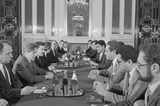 Delegation from the Kingdom of Tonga visits the Soviet Union
