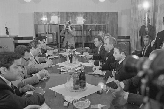 Delegation from the Kingdom of Tonga visits the Soviet Union