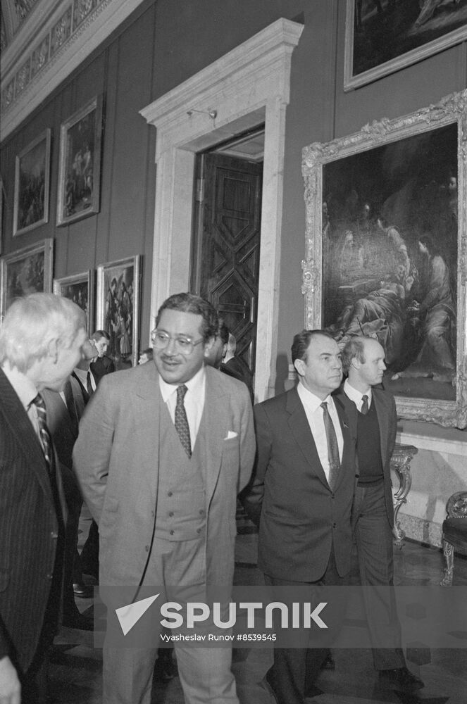 Delegation from the Kingdom of Tonga visits the Soviet Union