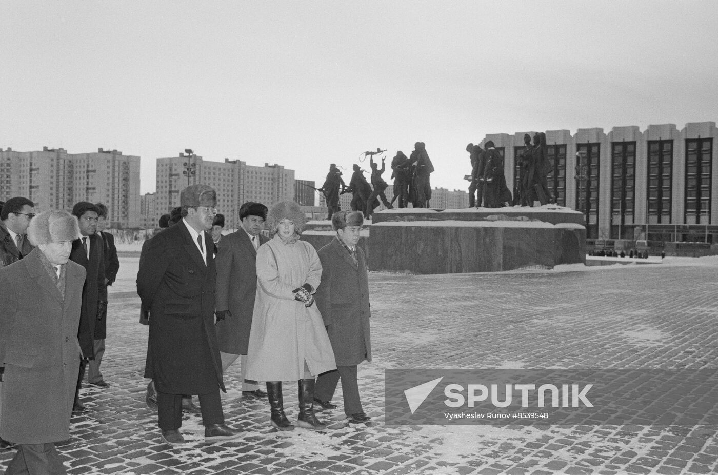 Delegation from the Kingdom of Tonga visits the Soviet Union