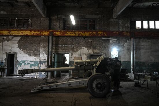 Ukraine Russia Military Operation Repair Unit