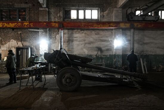Ukraine Russia Military Operation Repair Unit