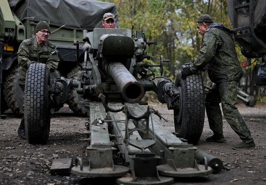 Ukraine Russia Military Operation Repair Unit
