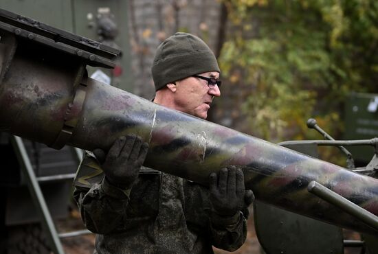 Ukraine Russia Military Operation Repair Unit