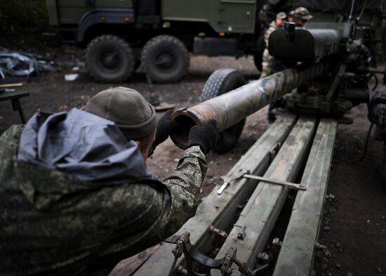 Ukraine Russia Military Operation Repair Unit