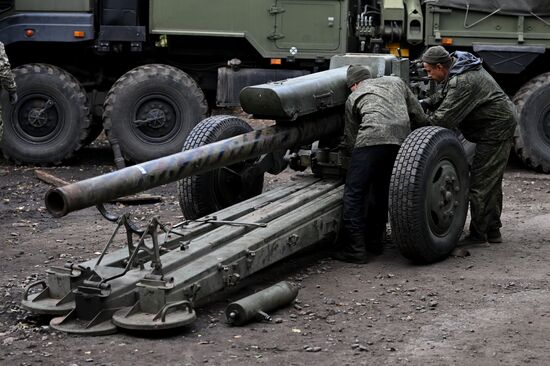 Ukraine Russia Military Operation Repair Unit