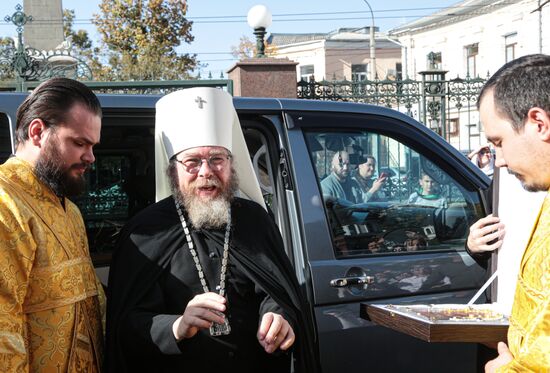 Russia Religion Crimea Metropolitan