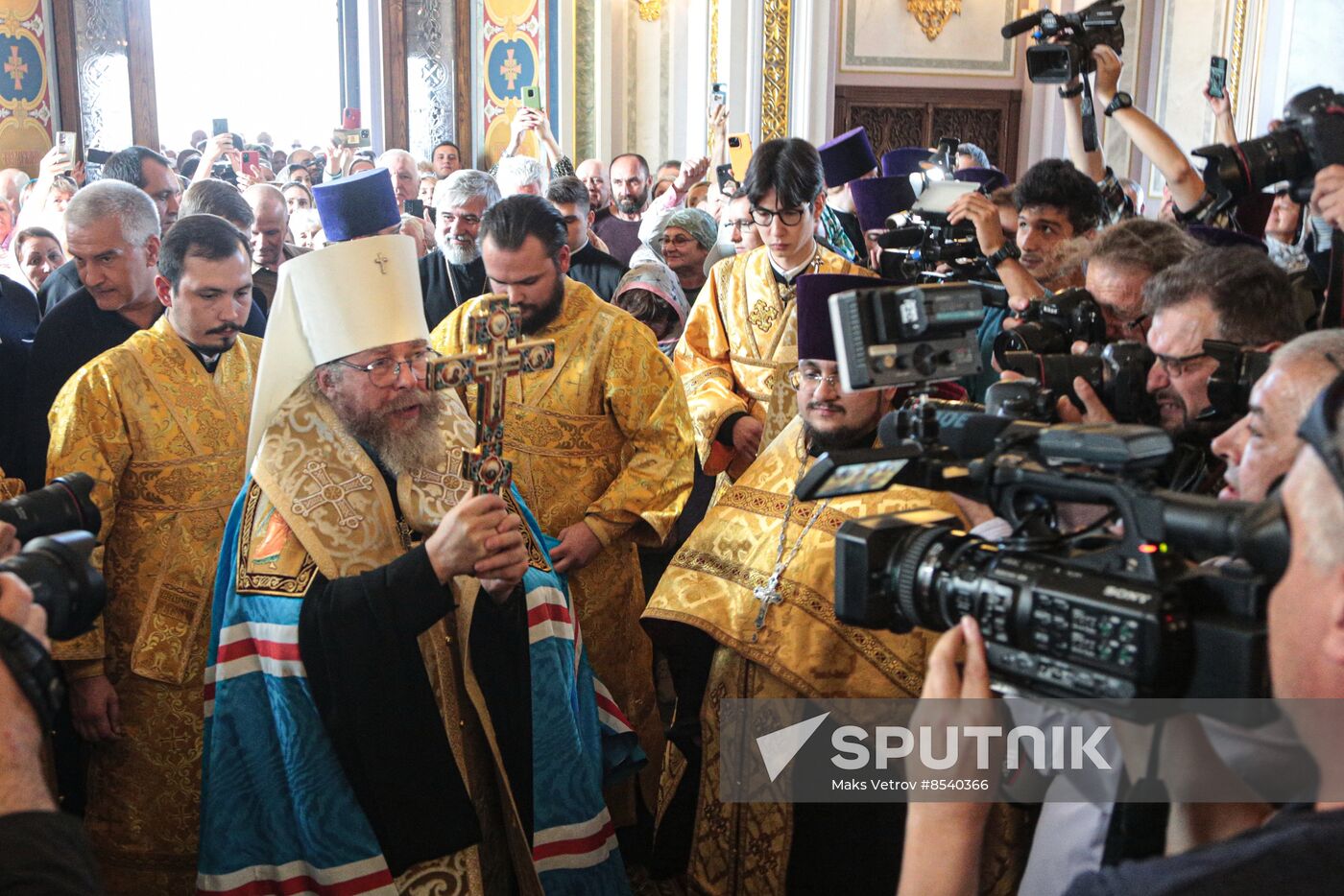 Russia Religion Crimea Metropolitan