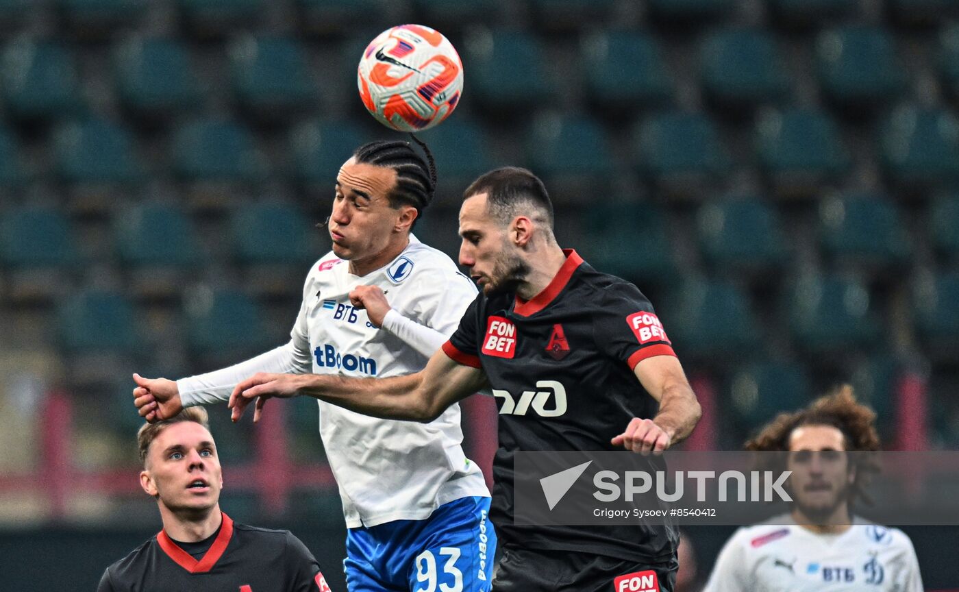 Russia Soccer Premier-League Lokomotiv - Dynamo