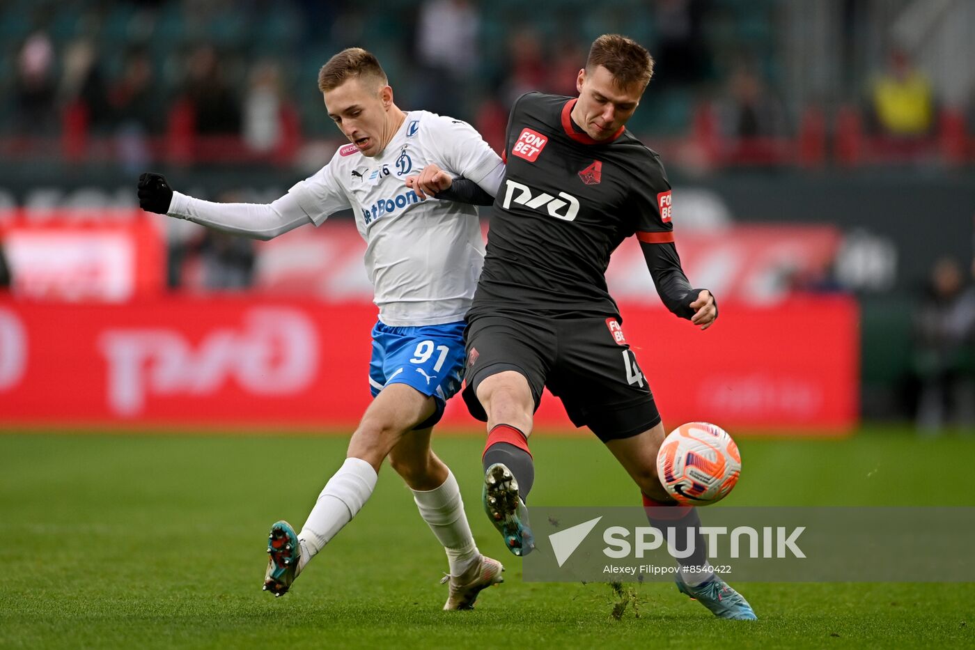 Russia Soccer Premier-League Lokomotiv - Dynamo