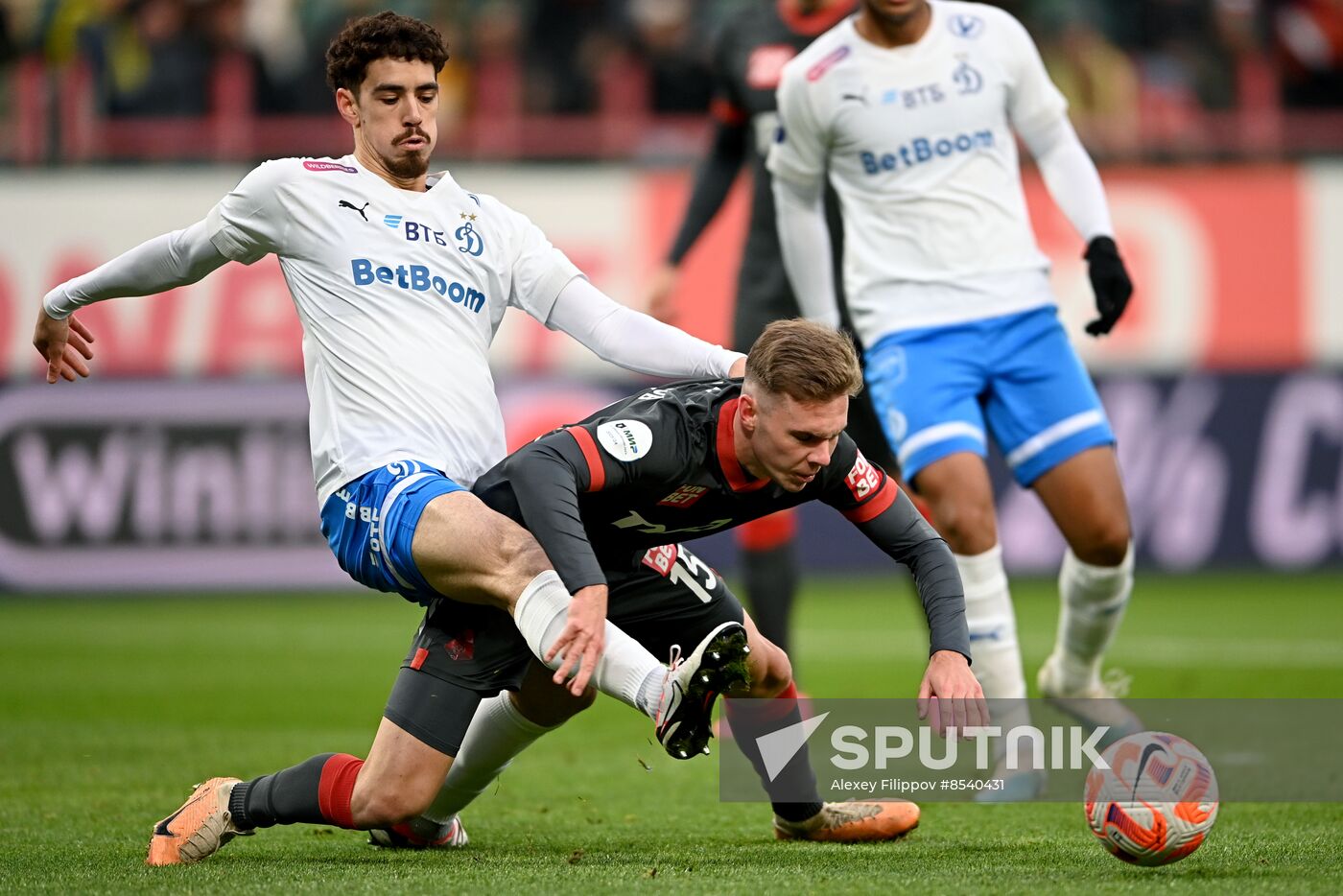 Russia Soccer Premier-League Lokomotiv - Dynamo