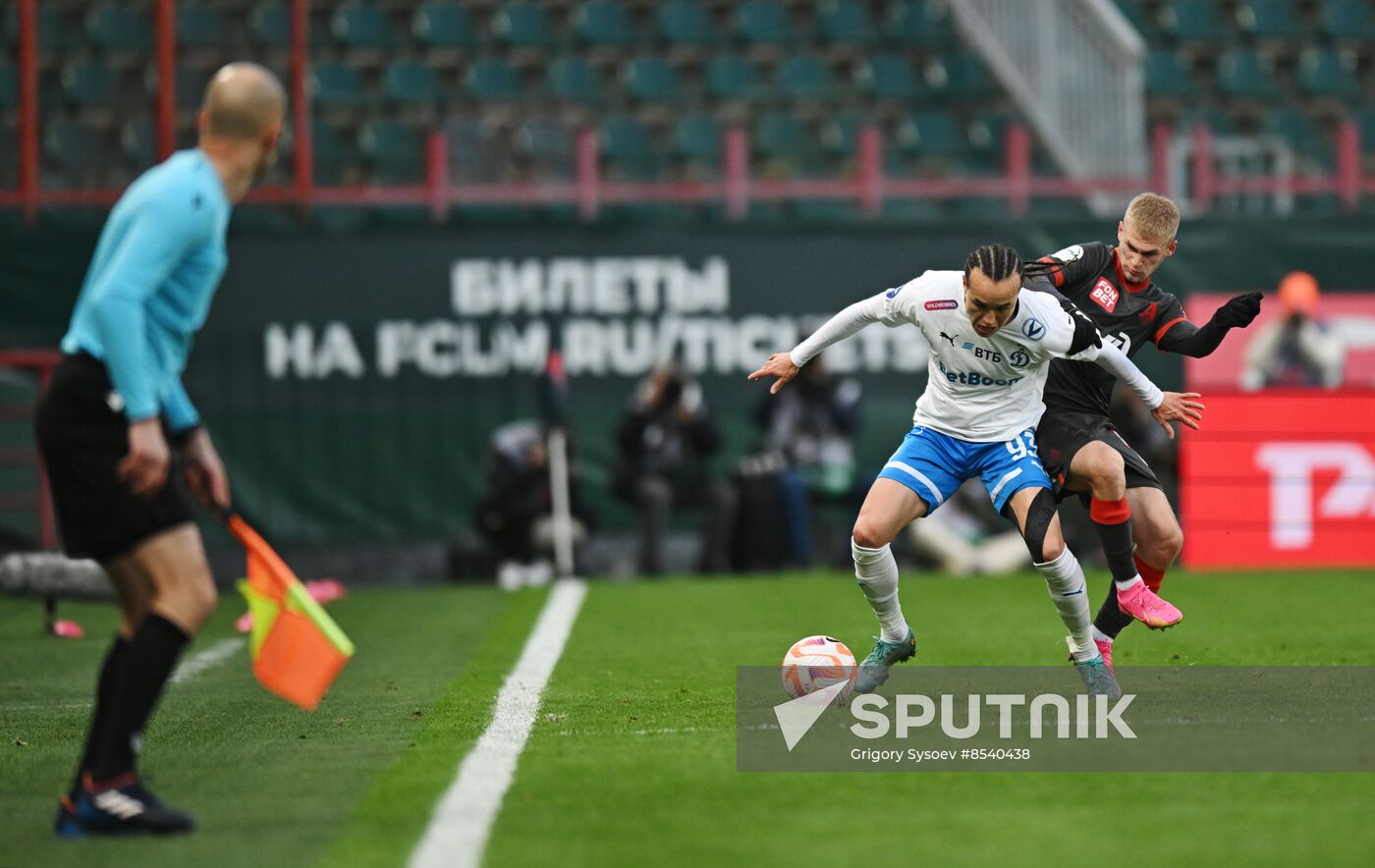 Russia Soccer Premier-League Lokomotiv - Dynamo