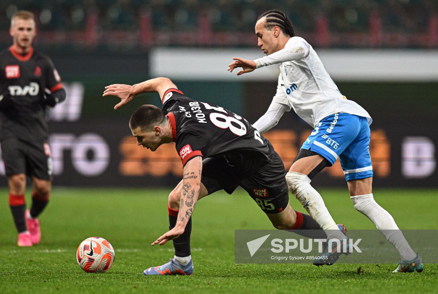 Russia Soccer Premier-League Lokomotiv - Dynamo