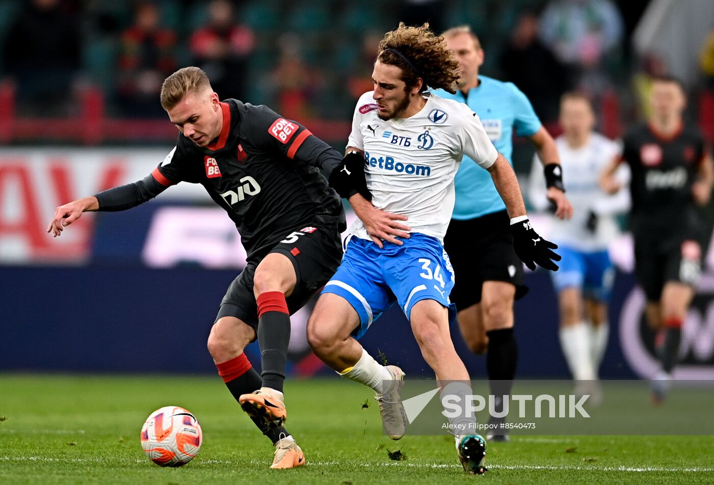 Russia Soccer Premier-League Lokomotiv - Dynamo