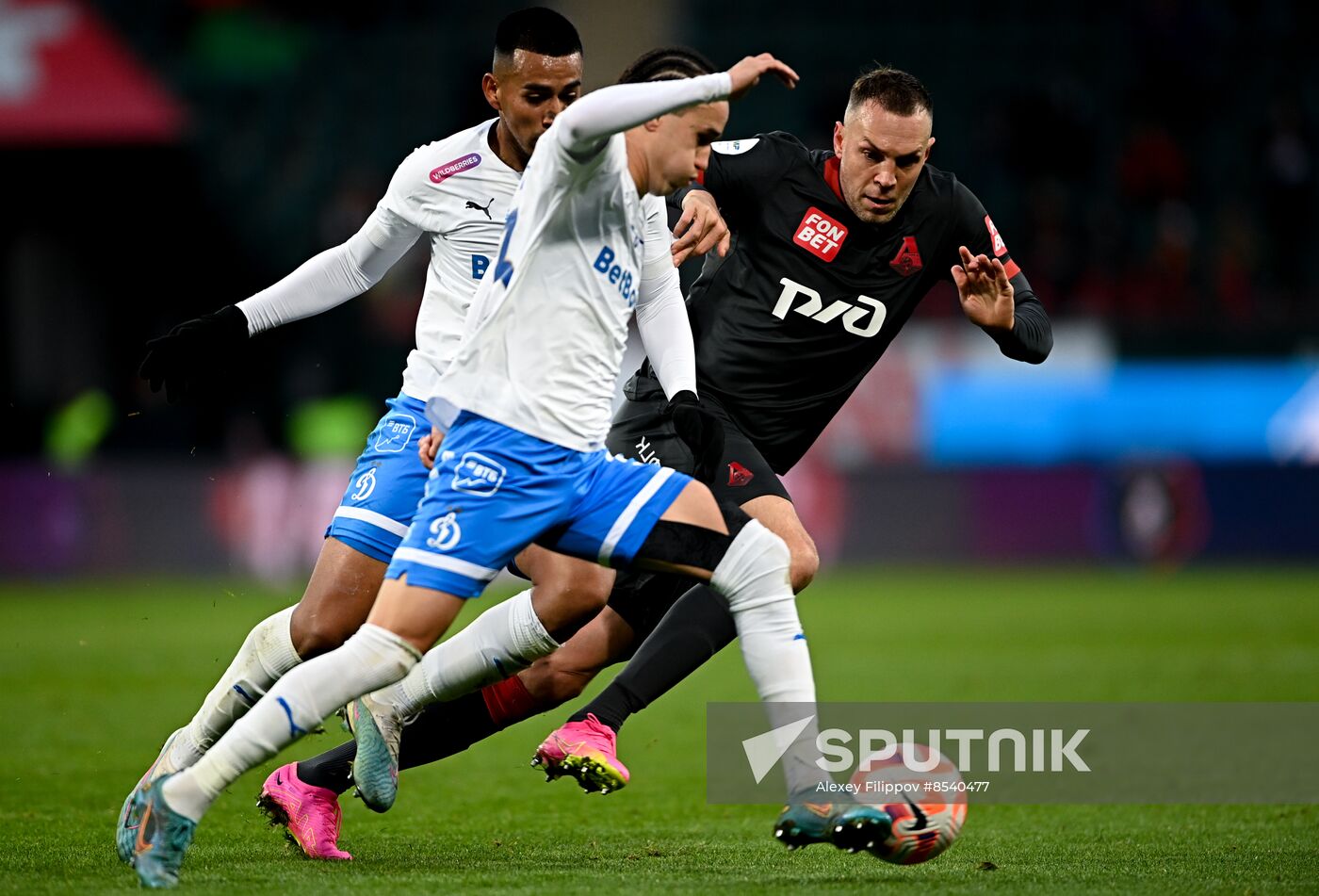 Russia Soccer Premier-League Lokomotiv - Dynamo