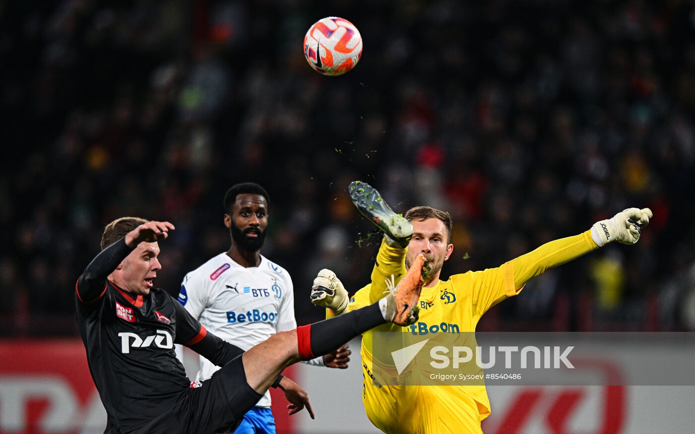 Russia Soccer Premier-League Lokomotiv - Dynamo