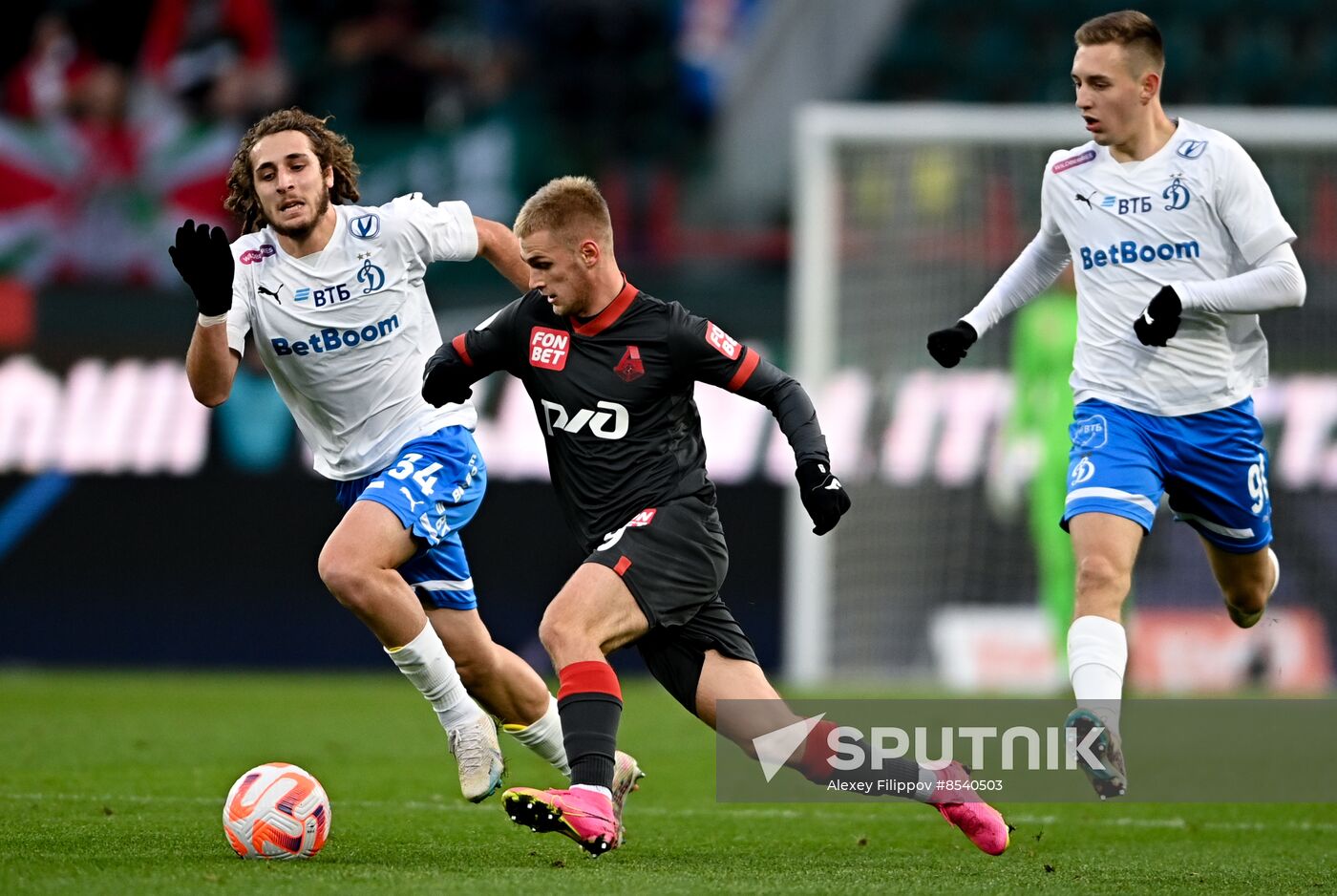 Russia Soccer Premier-League Lokomotiv - Dynamo