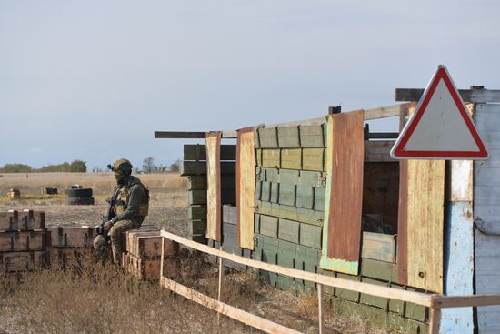 Russia Ukraine Military Operation Troops Training