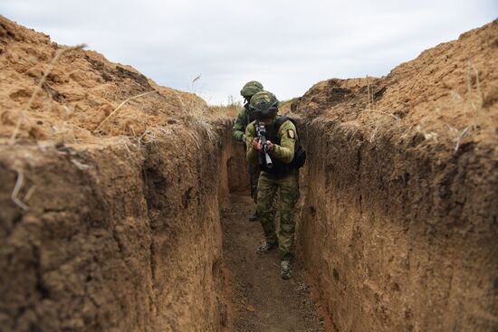 Russia Ukraine Military Operation Troops Training