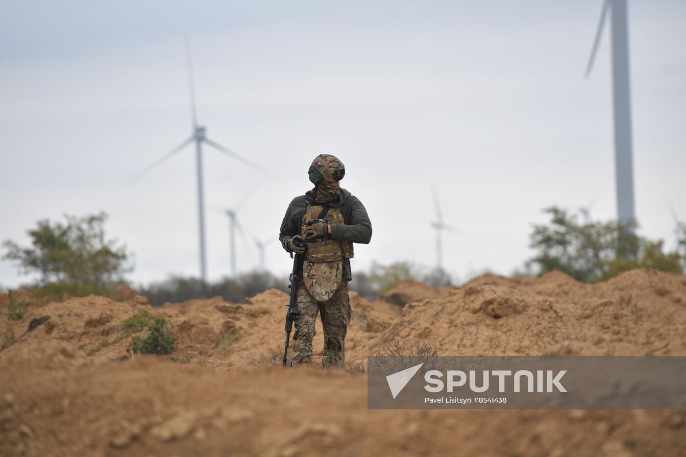 Russia Ukraine Military Operation Troops Training