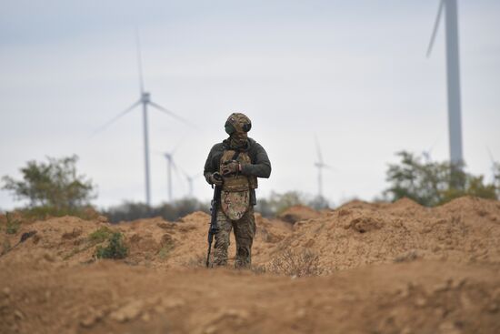 Russia Ukraine Military Operation Troops Training