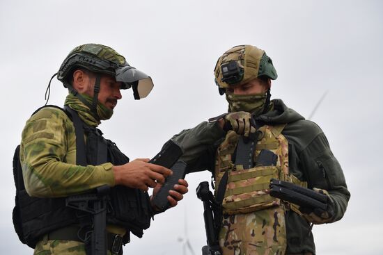 Russia Ukraine Military Operation Troops Training