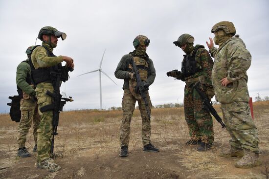 Russia Ukraine Military Operation Troops Training