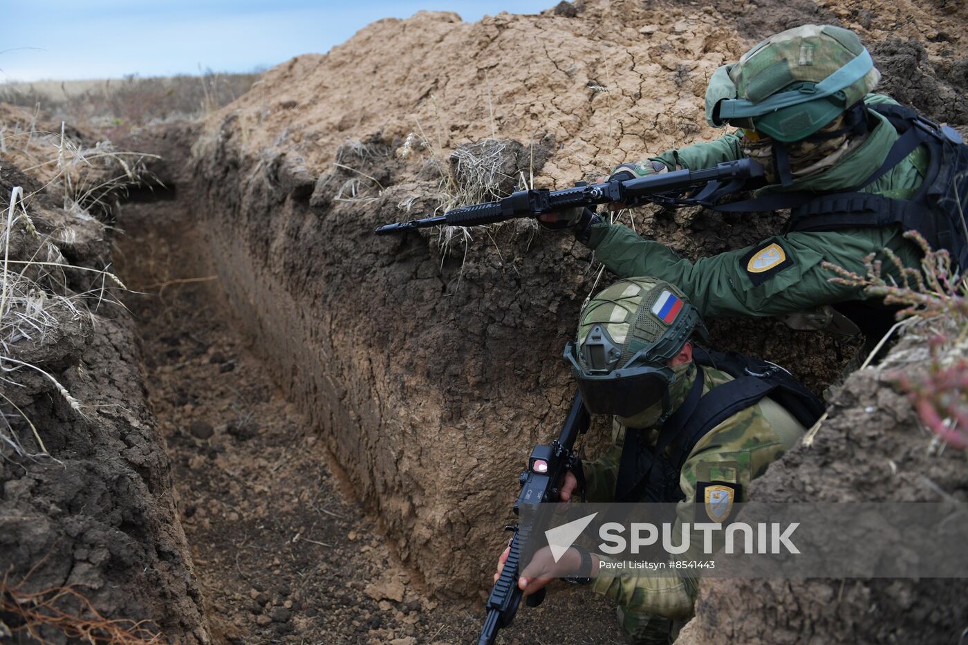 Russia Ukraine Military Operation Troops Training